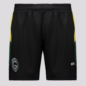 Calção Gr33n Goiás Treino Goleiro 2024 Preto