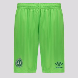 Calção Umbro Chapecoense Treino 2022 Goleiro Verde