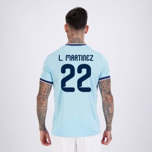 Camisa Argentina Lanes Azul 22 L. Martinez
