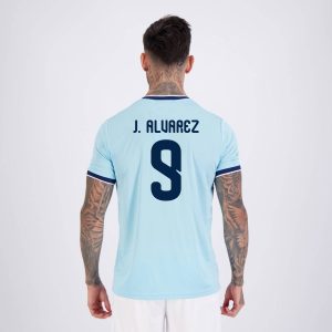 Camisa Argentina Lanes Azul 9 J. Alvarez