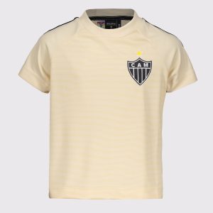 Camisa Atlético Mineiro Fervilhar Infantil Bege