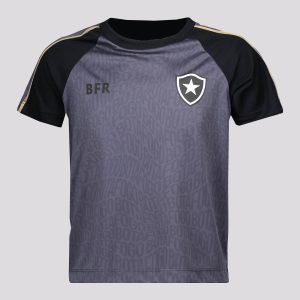 Camisa Botafogo Cantar Infantil Cinza