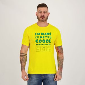 Camisa Brasil Dancinha do Hexa Amarela