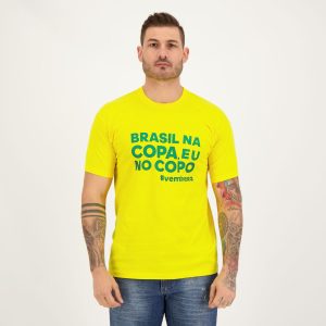 Camisa Brasil na Copa Amarela