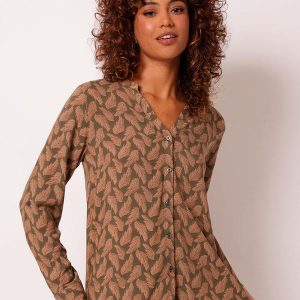 Camisa Feminina Viscose Verde