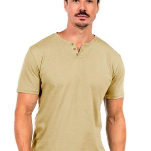 Camisa Fitness Masculina Marrom