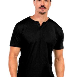 Camisa Fitness Masculina Preto