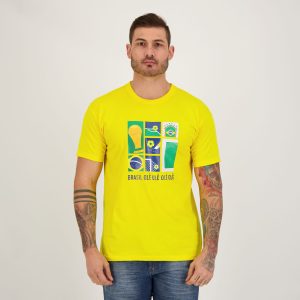 Camisa HQ Brasil Amarela