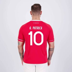 Camisa Internacional Alan Patrick 10 Strong Vermelha