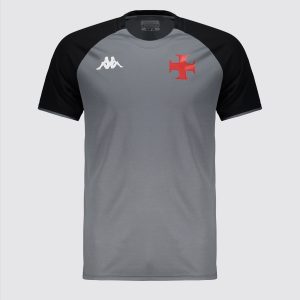 Camisa Kappa Vasco Treino 2025 Atleta Juvenil