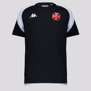 Camisa Kappa Vasco Treino Comissão 2024 Juvenil