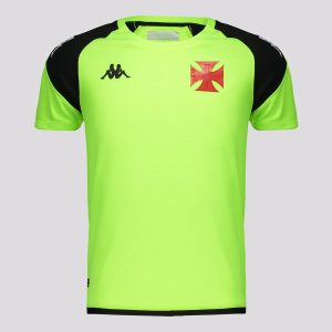 Camisa Kappa Vasco Treino Infantil Verde