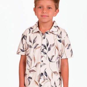 Camisa Masculina Bege