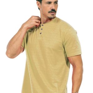 Camisa Masculina Bege