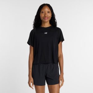 Camisa New Balance Infinity Jersey Feminina Preta
