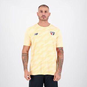 Camisa New Balance São Paulo 2024 Treino Laranja
