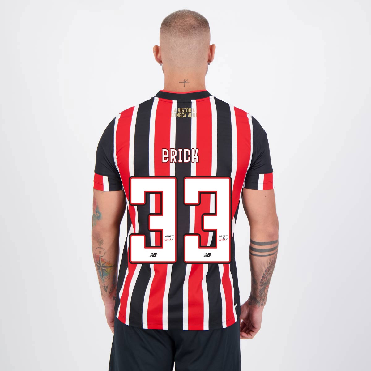 Camisa New Balance São Paulo II 2024 33 Erick