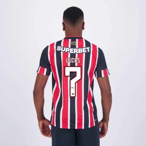 Camisa New Balance São Paulo II 2024 Com Patrocínio 7 Lucas