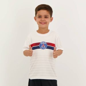 Camisa PSG Celery Infantil Branca