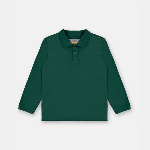 Camisa Polo Infantil Suedine Verde