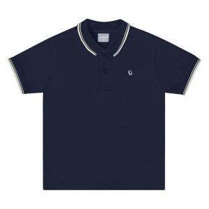 Camisa Polo para Menino Azul