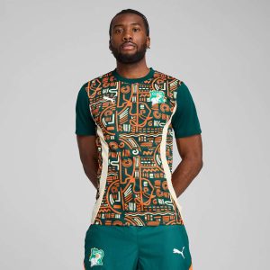 Camisa Puma Costa do Marfim Pré-Jogo 2025