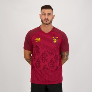 Camisa Umbro Sport Recife Treino 2022 Vermelha