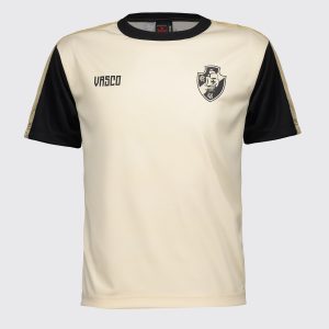 Camisa Vasco Estouro Infantil Bege