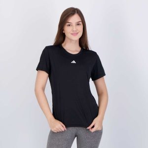 Camiseta Adidas Basic Treino Feminina Preta