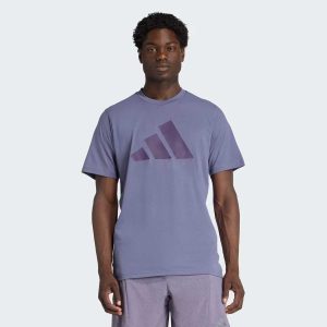 Camiseta Adidas Big Logo Essentials Roxa