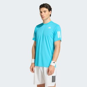 Camiseta Adidas Club 3 S Azul e Branca