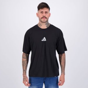 Camiseta Adidas Grafica Treino Preta