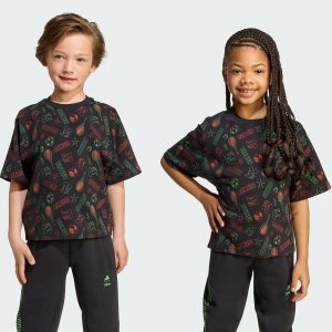 Camiseta Adidas Infantil Disney Mickey Preta