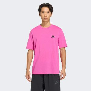 Camiseta Adidas Treino Basica Rosa