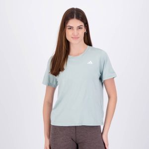 Camiseta Adidas We Min Crew Feminina Verde