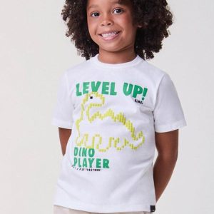 Camiseta Dino Player Off White