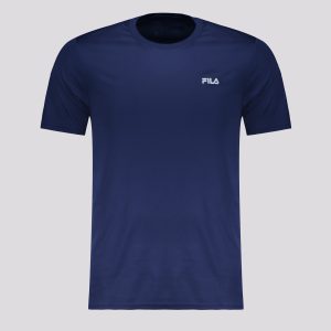 Camiseta Fila Basic Sports II Marinho e Prata
