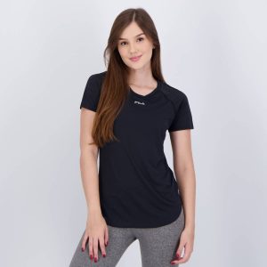 Camiseta Fila Bio Feminina Preta
