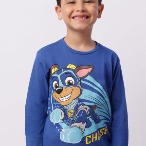 Camiseta Infantil Patrulha Canina Azul