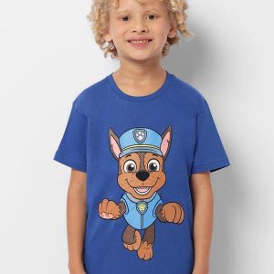 Camiseta Infantil Patrulha Canina Azul