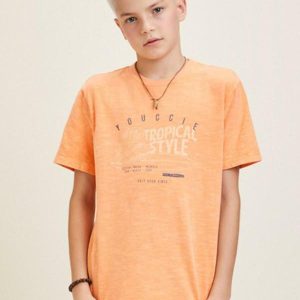 Camiseta Laranja Tropical Style Laranja