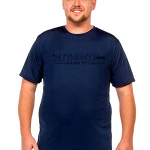 Camiseta Leve Masculina Azul