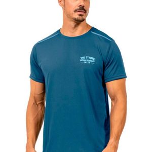 Camiseta Leve Masculina Azul