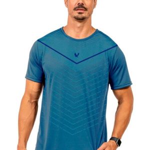 Camiseta Leve Masculina Azul