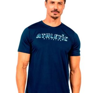 Camiseta Leve Masculina Azul