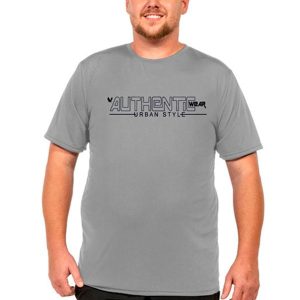 Camiseta Leve Masculina Cinza
