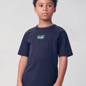 Camiseta Manga Curta do Stitch Preto