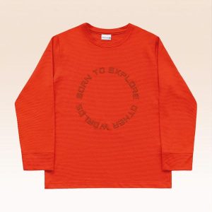 Camiseta Manga Longa Laranja