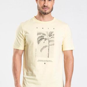 Camiseta Masculina Amarelo