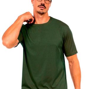 Camiseta Ribana Masculina Verde